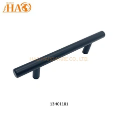 Crna T šipka ručka od nehrđajućeg čelika SS201